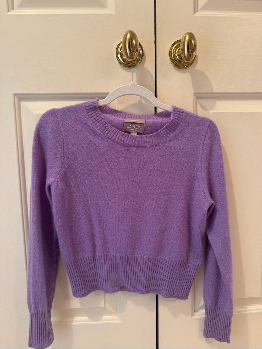 J. Crew Lilac Crewneck Sweater